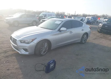 2019 Infiniti Q50 3.0T Luxe from USA, damaged, VIN JN1EV7AR0KM554750